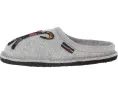 Тапочки Haflinger Sassy из вареной шерсти с аппликацией котенка