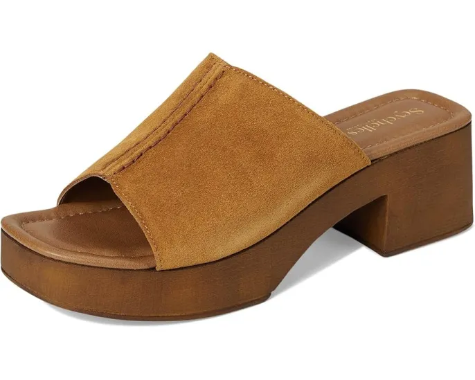 Сандалии Seychelles Made For Me из мягкой замши на ретро-платформе