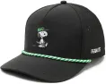 Пятипанельная кепка Black Clover Snoopy Golfer с регулируемой застежкой