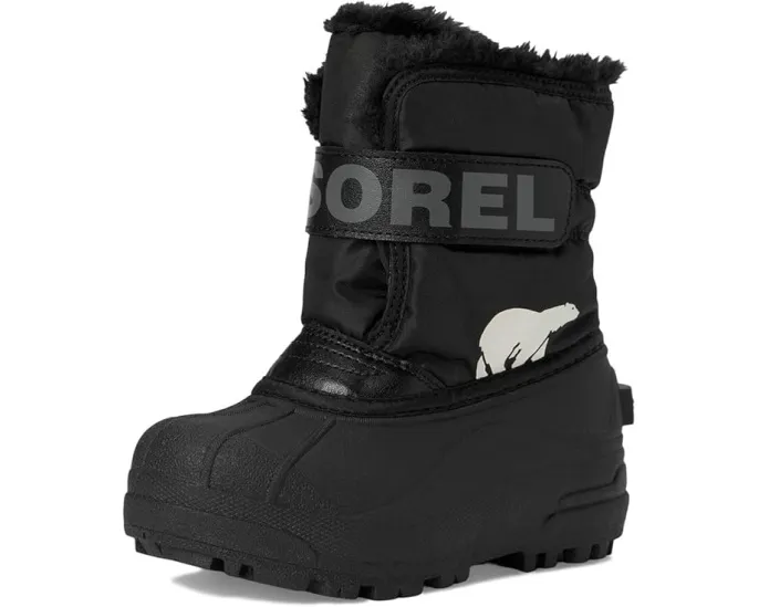 Детские зимние ботинки SOREL Childrens Snow Commander с утеплителем 200г и литой подошвой