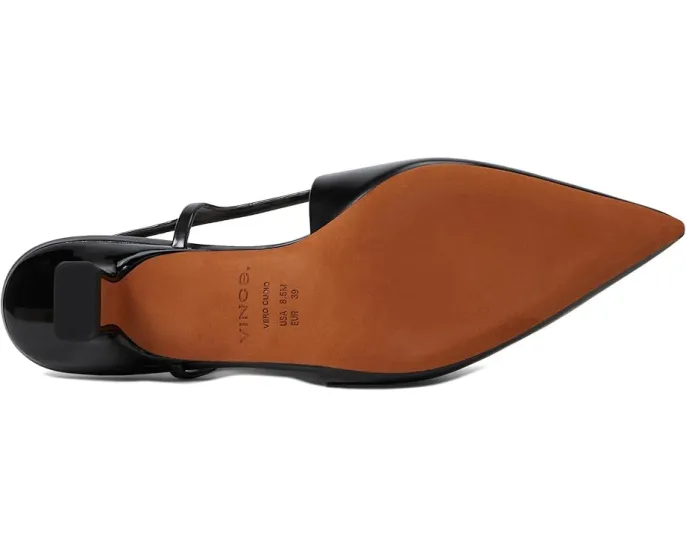 Туфли-лодочки Bianca с острым носком и ремешком на щиколотке от Vince