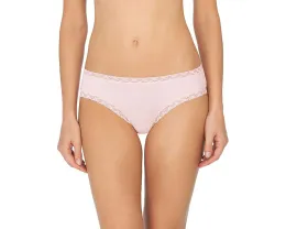 Хлопковые трусики Bliss с кружевной отделкой Natori