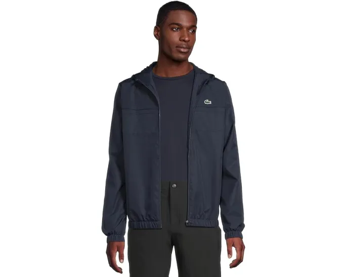 Спортивная куртка Lacoste Water-repellent Sport Track с водоотталкивающей пропиткой