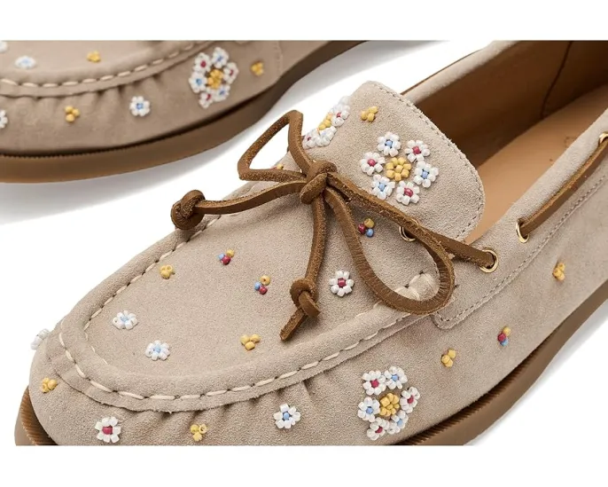 Ботинки лодочники Free People Sandy с ручной вышивкой бисером