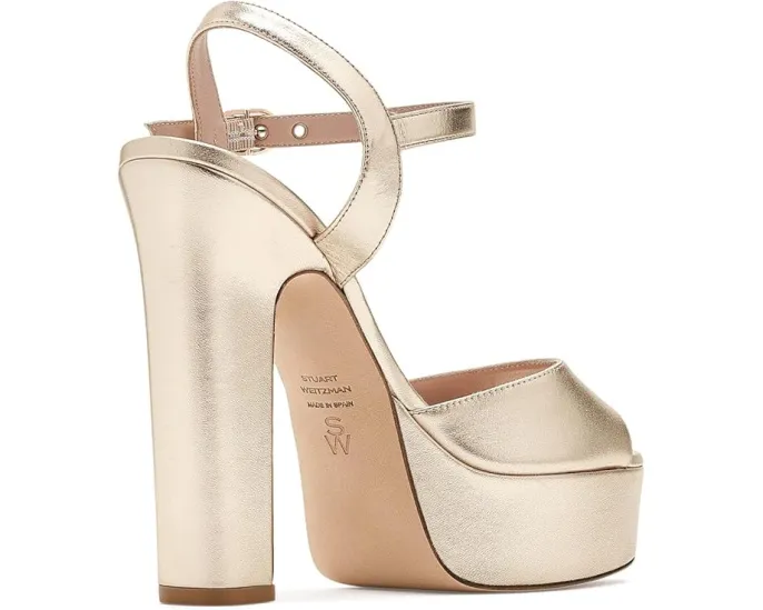 Stuart Weitzman Reade Platform туфли на платформе и каблуке 13 см черные