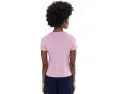 Футболка Vince Shrunken 90s Tee с укороченным кроем и круглым вырезом