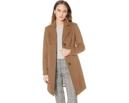 Пальто Calvin Klein Classic Cashmere Wool Blend с кашемиром и прорезными карманами