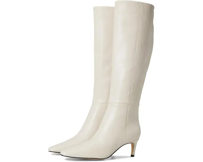 Ботинки Nine West Caddy из замши с квадратным носком и котячьим каблуком