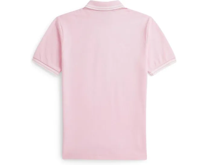 Polo Ralph Lauren детская рубашка поло Oxford Mesh с контрастными полосами