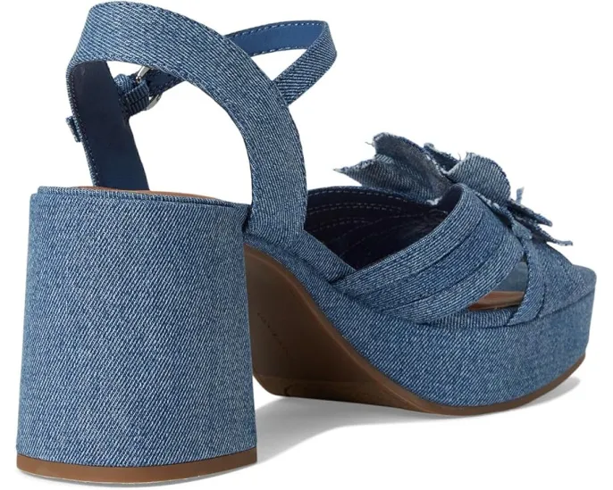 Сандалии Marrika Platform High Heel от Lucky Brand из денима с массивным каблуком и платформой
