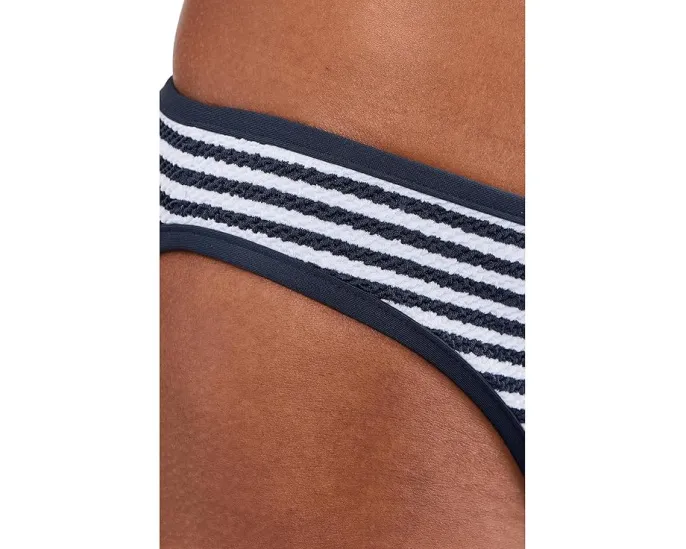 Шорты низкой посадки Seafolly Club House Hipster с контрастной окантовкой