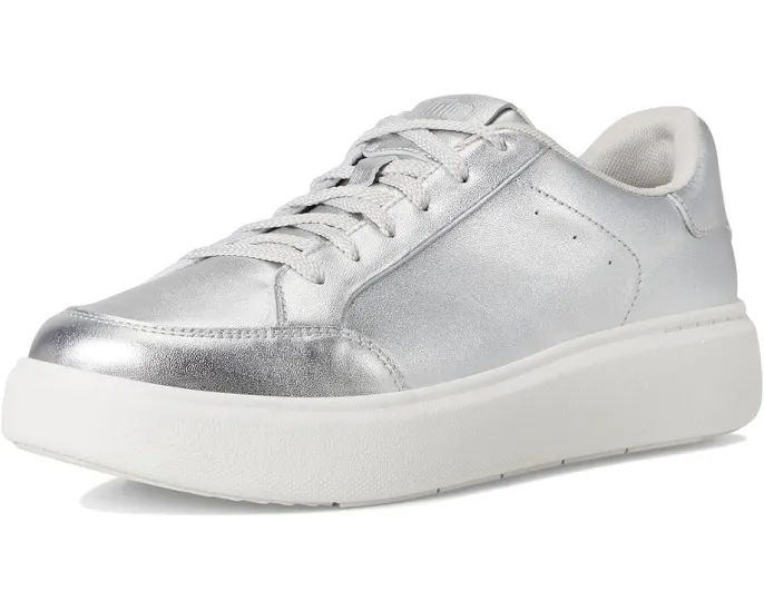 Кроссовки FitFlop Rtg из металлизированной кожи с эргономичной стелькой