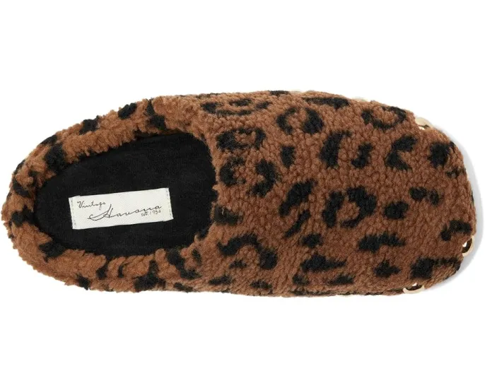 Vintage Havana тапочки Thrill из искусственного меха для дома и улицы