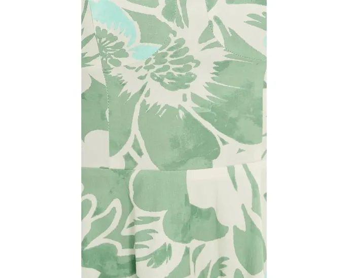 Мини-платье Avec Les Filles с лифом-бюстье и пышной юбкой