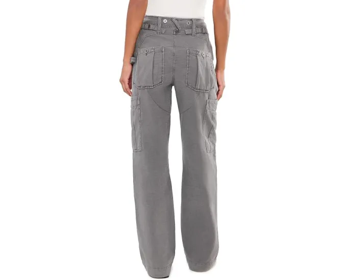 Free People брюки Tight Fuse Slim Utility с утилитарными деталями