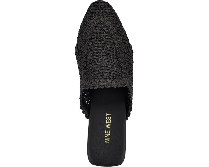 Мюли Nine West Cleigha с плетеными деталями и заостренным носком