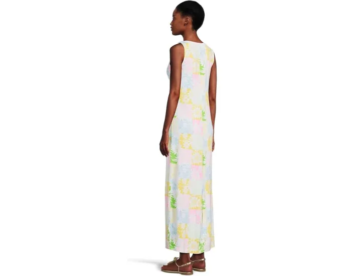 Lilly Pulitzer Макси платье Raina с разрезом сзади