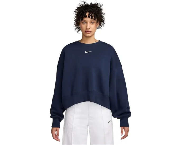 Оверсайз свитшот Nike Sportswear Phoenix Fleece с круглой горловиной