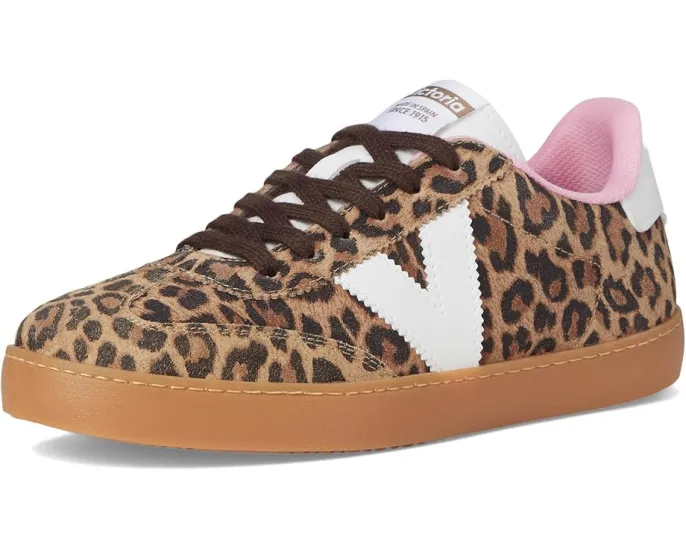 Кроссовки Berlin Leopard Suede victoria с принтом леопарда и замшевым верхом