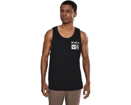 Майка RVCA Glitch Tank с принтом и круглым вырезом