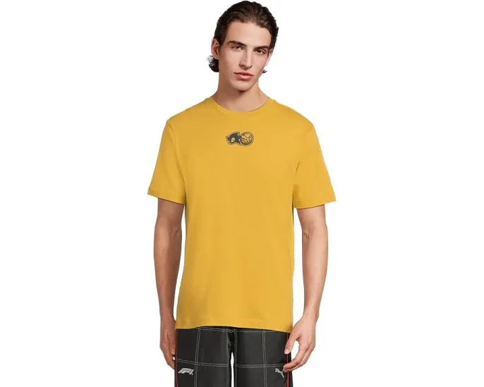 Футболка PUMA с принтом Sonic The Hedgehog и свободным кроем