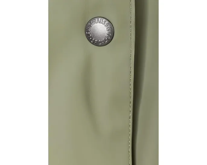 Ladies Rubberized Pu Rain Jacket