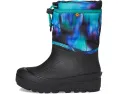 Детские зимние сапоги Bogs Kids Snow Shell с принтом северное сияние