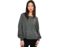 Crew Neck with Raglan Puff Sleeve
