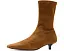 Ботильоны Ciel на низком каблуке kitten heel из замши Madewell