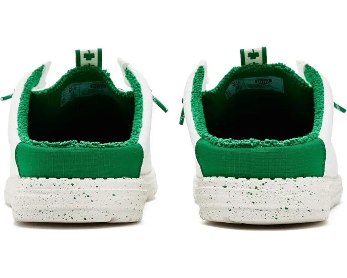 Слипоны Hey Dude Wally Slip Shamrock с текстильно-синтетическим верхом