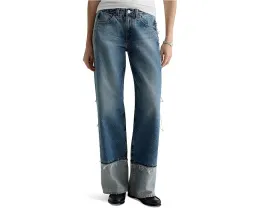 Джинсы Adria Low Rise Baggy Wide Leg с низкой посадкой и широкими штанинами в цвете 13 Years Otherworldly