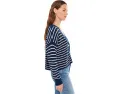 Eberjey кардиган Coastal Cotton Cardi из хлопка с отделкой в полоску