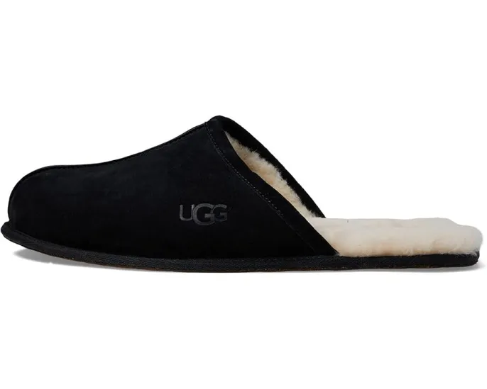 Тапочки UGG Scuff из овчины с подошвой из замши и подкладкой UGGpure