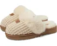 Домашние тапочки UGG Cozy Knit из шерсти и овчины с резиновыми вставками