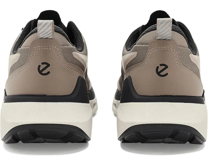 ECCO Biom 720 Breathru Lace-Up бежевые кроссовки из кожи для лета