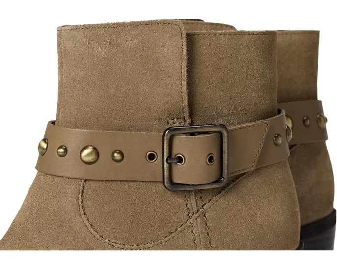 Ботинки Clarks Morzine Buckle из замши с пряжками и формованной стелькой