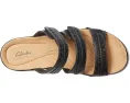 Сандалии Laurieann Cove с открытым носком и детализированными ремешками Clarks