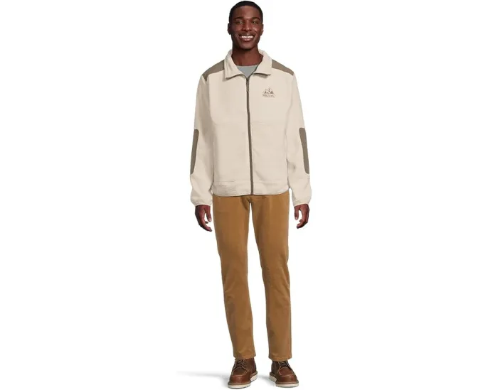 Куртка Marmot Wanderer из высоковорсного флиса с накладками на плечах и локтях