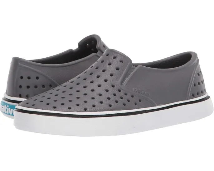 Слипоны Native Shoes Kids Miles для детей с широкой посадкой и вентиляцией