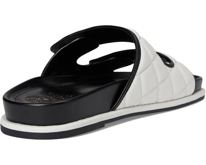 Босоножки Vince Camuto Graysin с двумя фиксированными ремешками и стегаными деталями