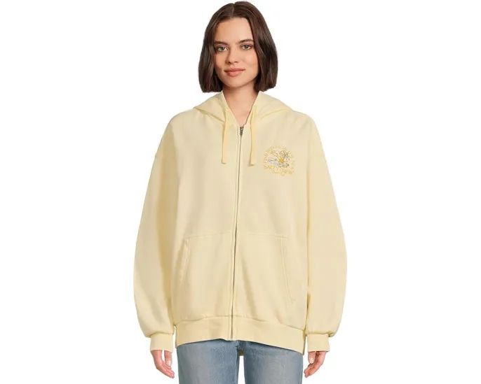 Толстовка Surf Club с капюшоном и молнией Salty Crew с накладным карманом