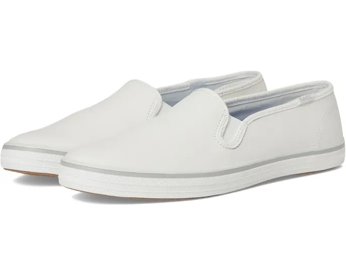 Кожаные слипоны Keds Champion с гибкой резиновой подошвой