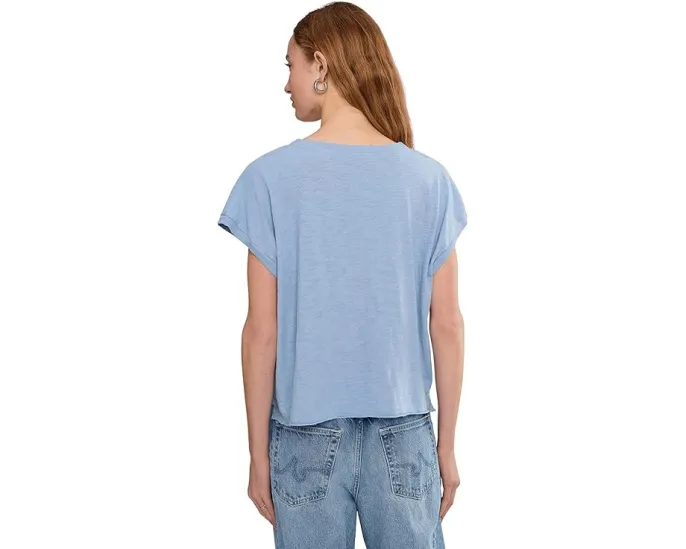 Футболка Mod-o-doc с коротким рукавом долман и ступенчатым подолом