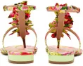 Босоножки Kenedy с цветочными аппликациями и ремешком от Blue by Betsey Johnson