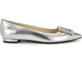 Лоферы Jesikes от Nine West с заостренным носком и декоративной пряжкой
