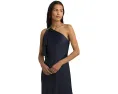 Вечернее платье Lauren Ralph Lauren с одним плечом из атласного шармеза