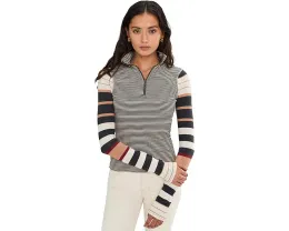Топ Free People Avery Zip Up с молнией и V-образным вырезом