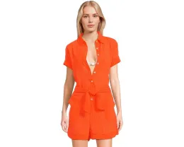 Комбинезон-кимоно BECCA Cabana с застежкой на пуговицах и поясом