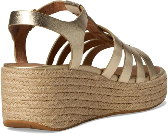 Сандалии FitFlop PLATFFORMS на платформе с эспадрильей
