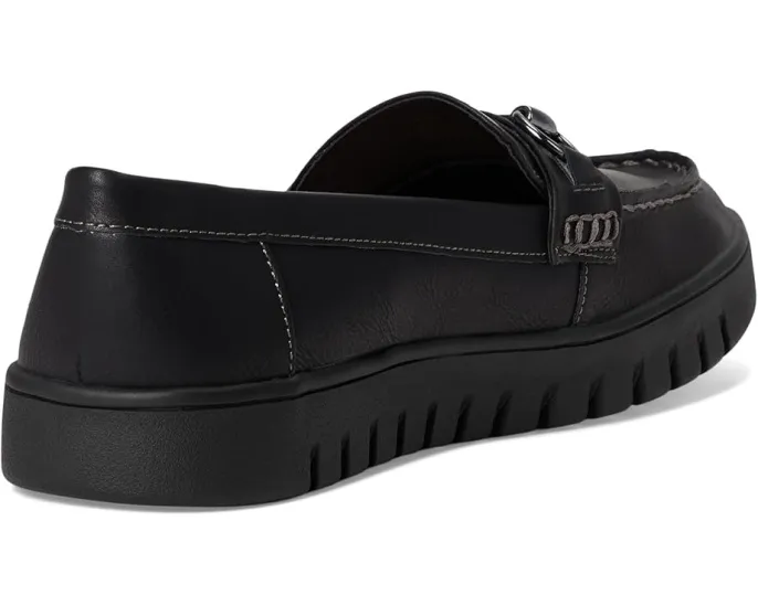 Лоферы Journee Collection Kaya с металлической деталью и круглым носком